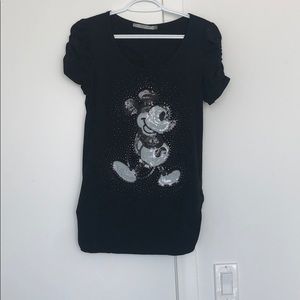 Black Mickey T shirt.